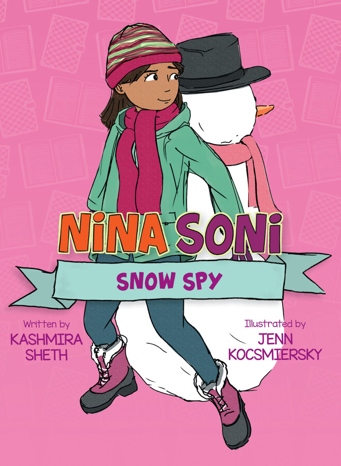 Nina Soni, Snow Spy book cover by Kashmira Sheth