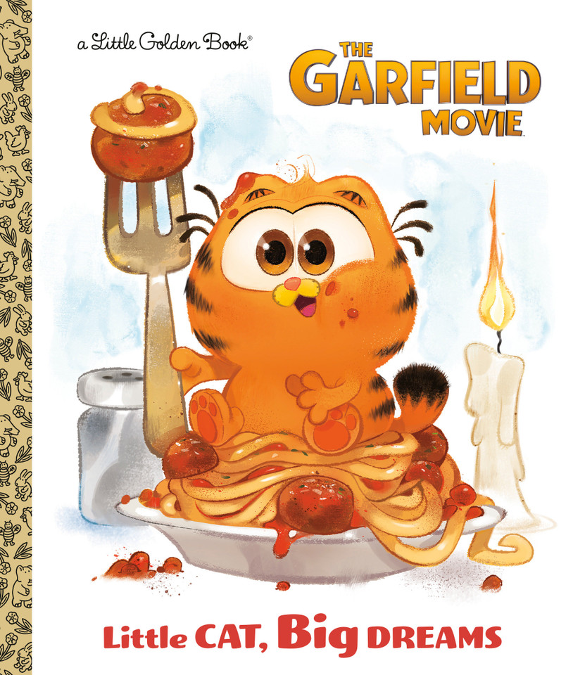 Little Cat, Big Dreams (The Garfield Movie) (Little Golden Book) book cover by Golden Books