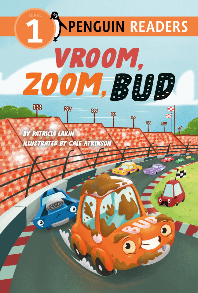 Vroom, Zoom, Bud (Penguin Young Readers, Level 1) book cover by Patricia Lakin