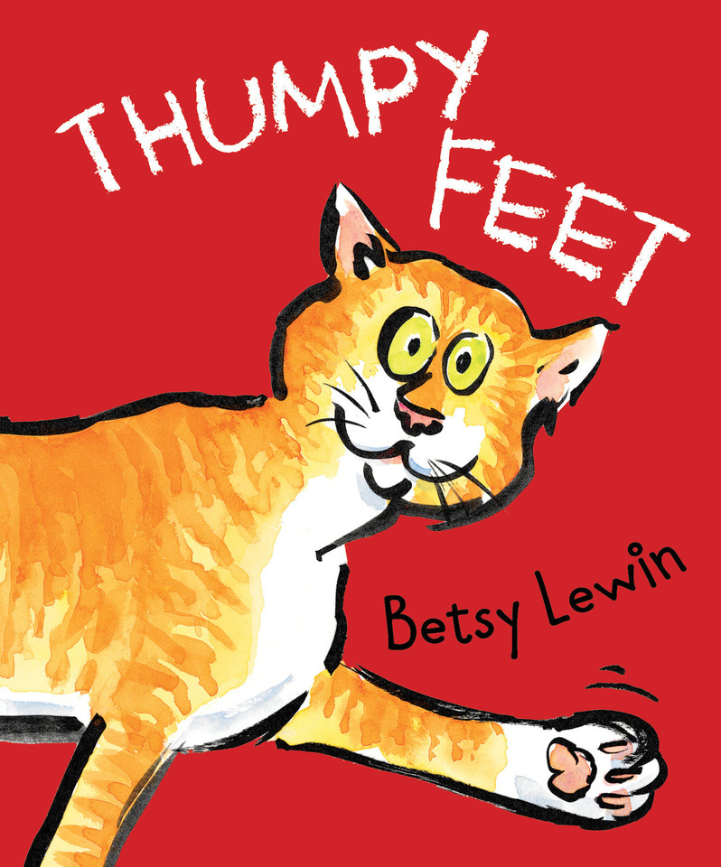 Thumpy Feet book cover by Betsy Lewin
