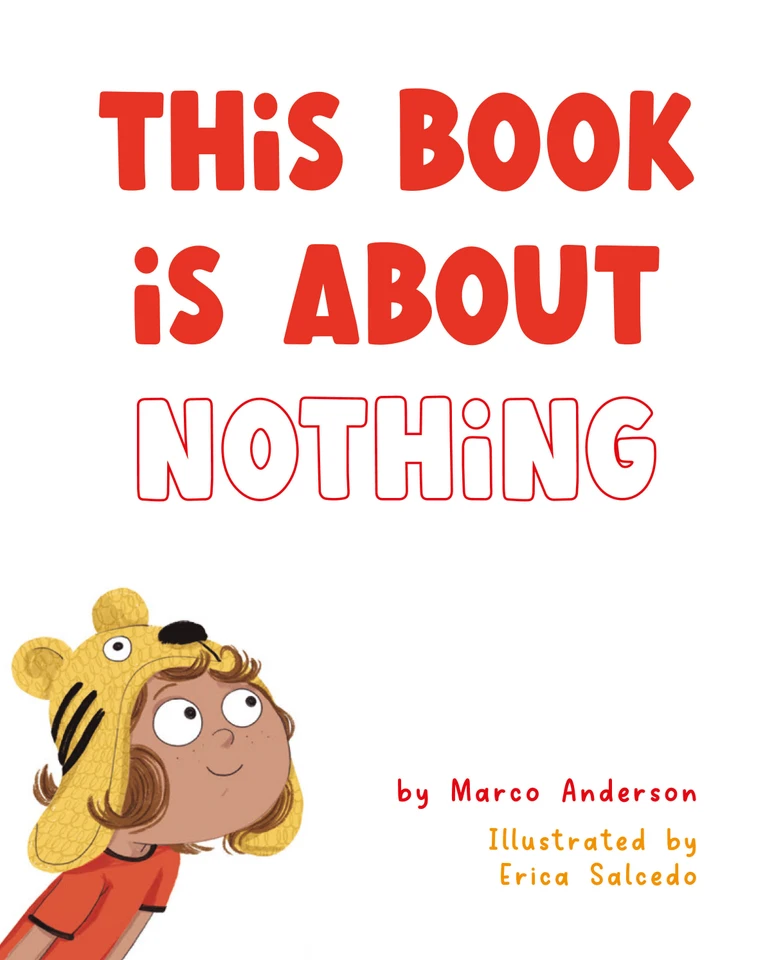 This Book is About Nothing book cover by Marco Anderson