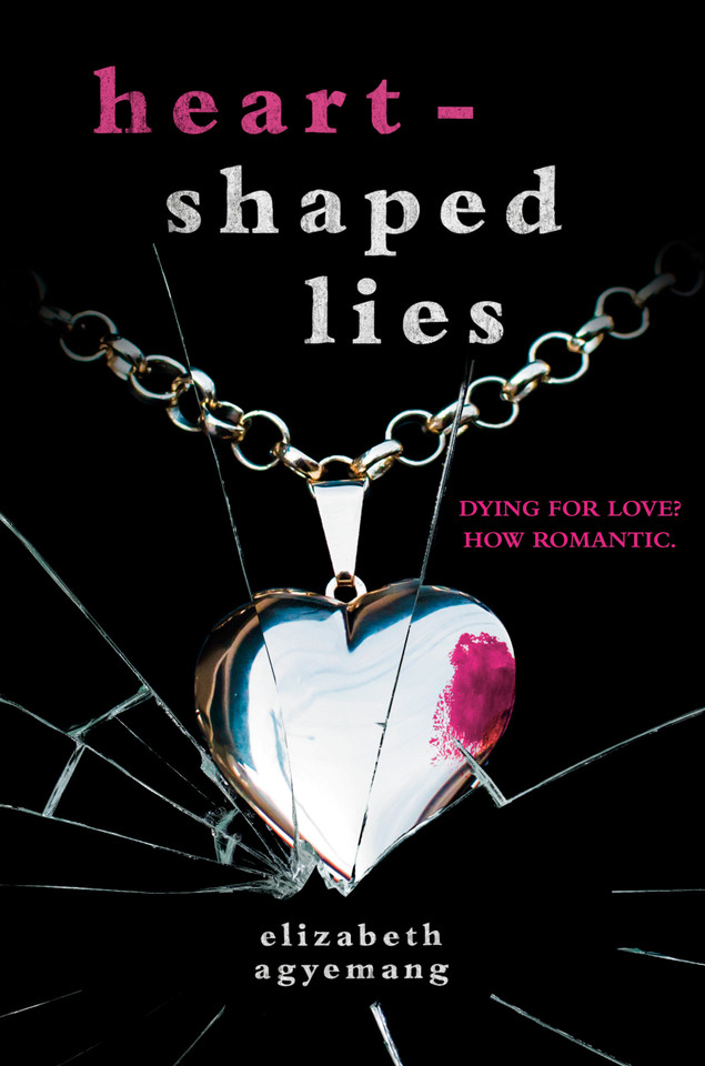 Heart-Shaped Lies book cover by Elizabeth Agyemang