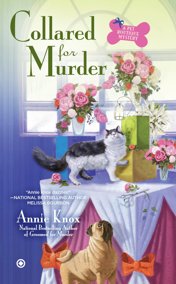 Collared for Murder (A Pet Boutique Mystery) book cover by Annie Knox