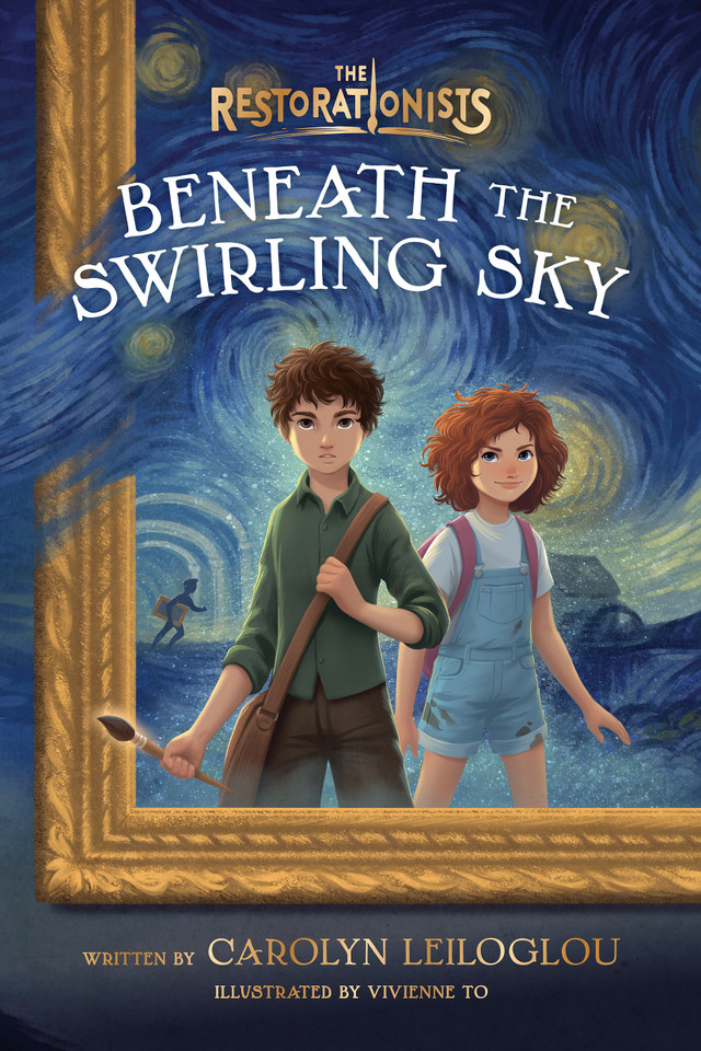 Beneath the Swirling Sky (The Restorationists) book cover by Carolyn Leiloglou