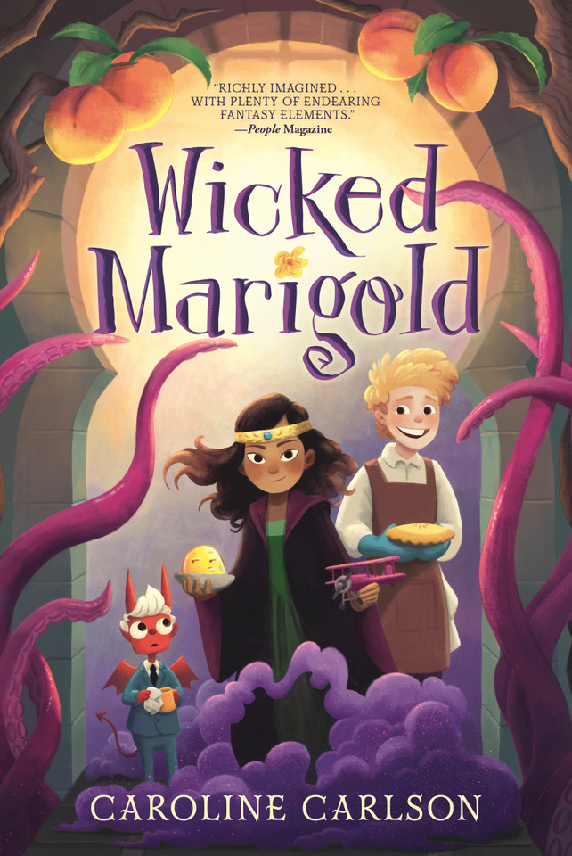 Wicked Marigold: (A Whimsical Middle Grade Fantasy Exploring Sibling Rivalry, Self-Worth, and Mischievous Magic - For Kids Ages 8-12) book cover by Caroline Carlson