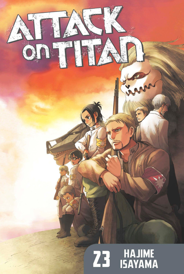 Attack on Titan 23 (Attack on Titan) book cover by Hajime Isayama