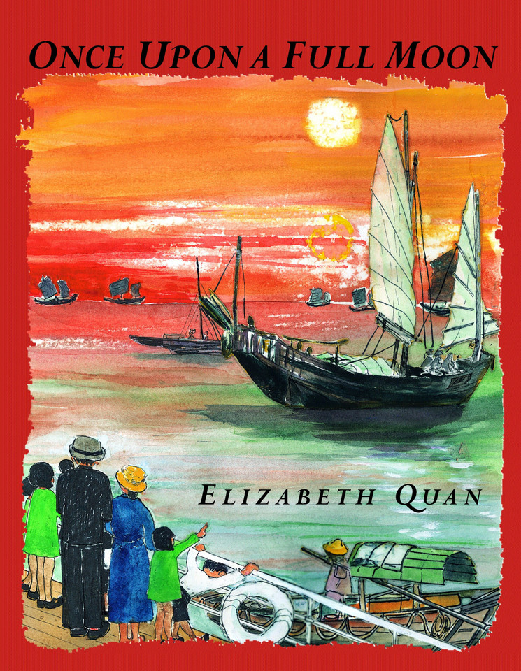 Once Upon a Full Moon book cover by Elizabeth Quan