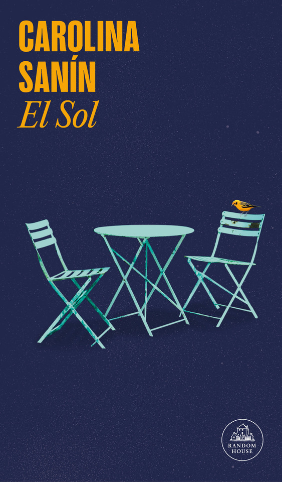 El Sol / The Sun book cover by Carolina Sanín
