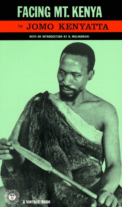 Facing Mount Kenya book cover by Jomo Kenyatta