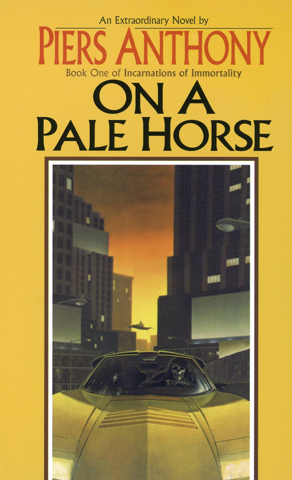 On a Pale Horse (Incarnations of Immortality) book cover by Piers Anthony