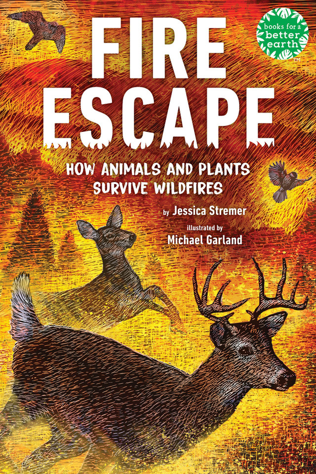 Fire Escape: How Animals and Plants Survive Wildfires (Books for a Better Earth) book cover by Jessica Stremer