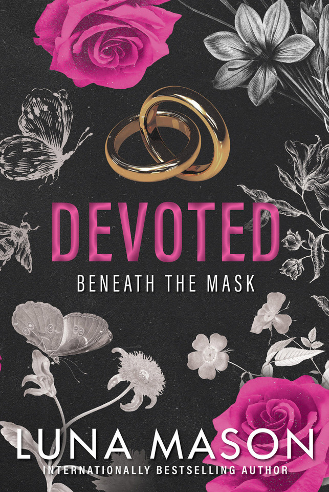 Devoted: A Dark Mafia Romance (Beneath the Mask) book cover by Luna Mason