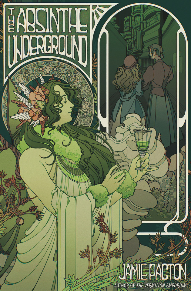 The Absinthe Underground book cover by Jamie Pacton