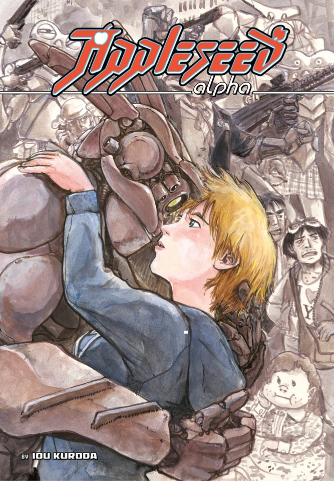 Appleseed Alpha (Appleseed Alpha) book cover by Iou Kuroda