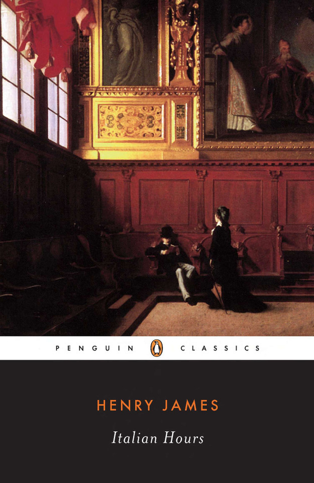 Italian Hours book cover by Henry James