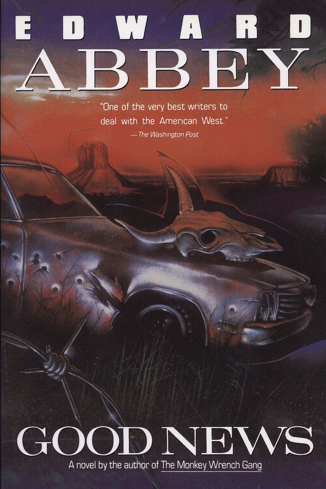 Good News: A Novel book cover by Edward Abbey