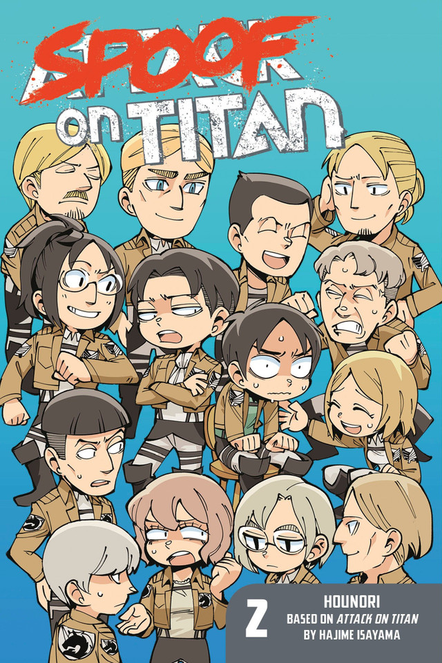 Spoof on Titan 2 (Attack on Titan) (Spoof on Titan) book cover by Hounori