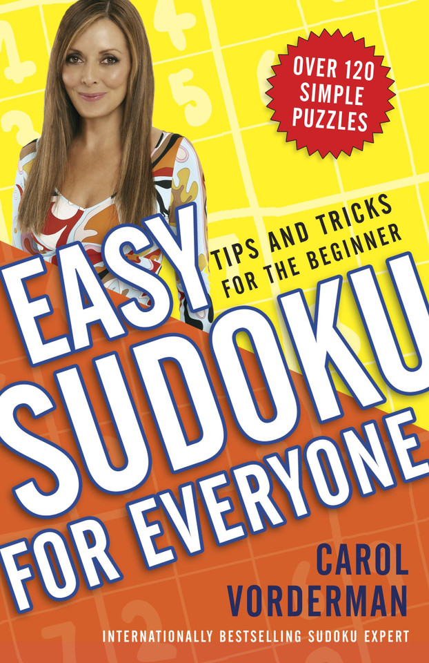 Easy Sudoku for Everyone: Tips and Tricks for the Beginner book cover by Carol Vorderman