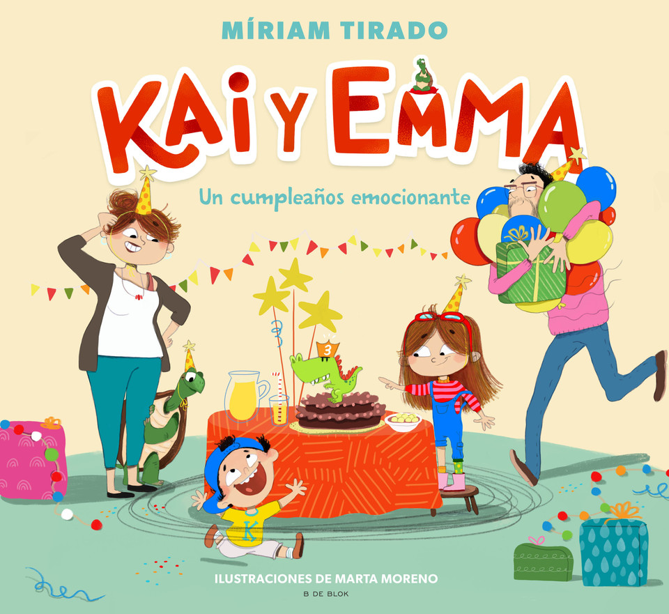 Kai y Emma: Un cumpleaños emocionante / Kai and Emma 1: An Exciting Birthday (KAI Y EMMA) book cover by Míriam Tirado