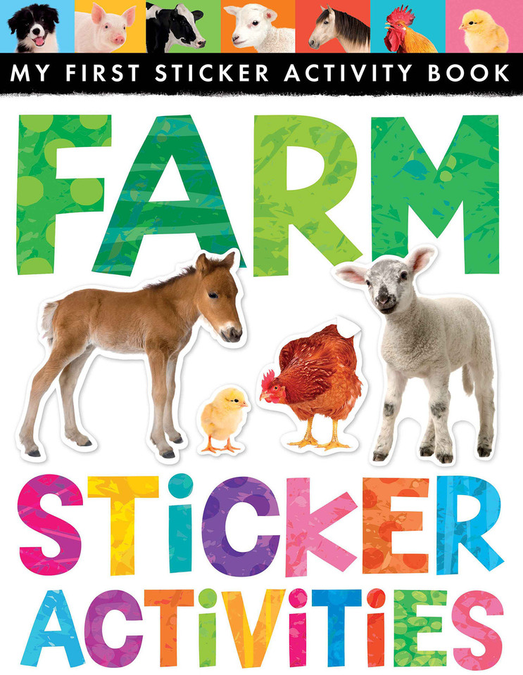 Farm Sticker Activities: My First Sticker Activity Book (My First) book cover by Annette Rusling
