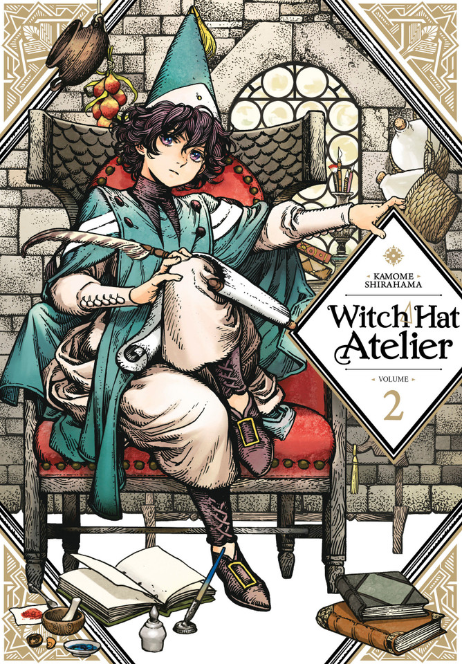 Witch Hat Atelier 2 (Witch Hat Atelier) book cover by Kamome Shirahama