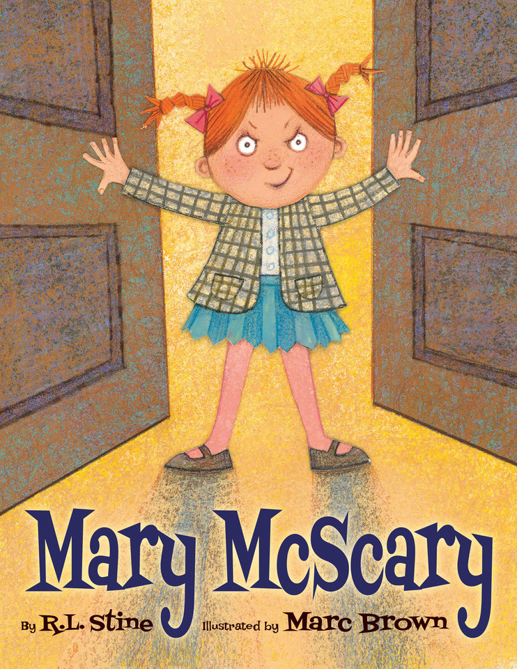 Mary McScary book cover by R. L. Stine