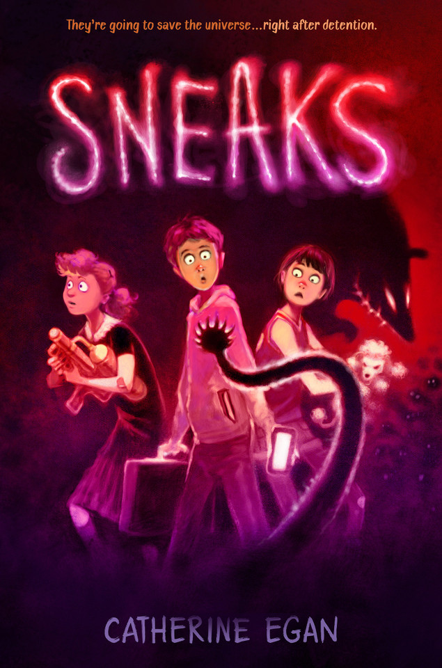 Sneaks book cover by Catherine Egan