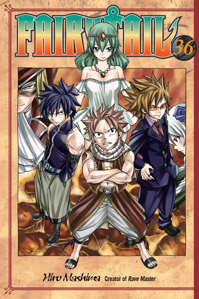 FAIRY TAIL 36 (Fairy Tail) book cover by Hiro Mashima