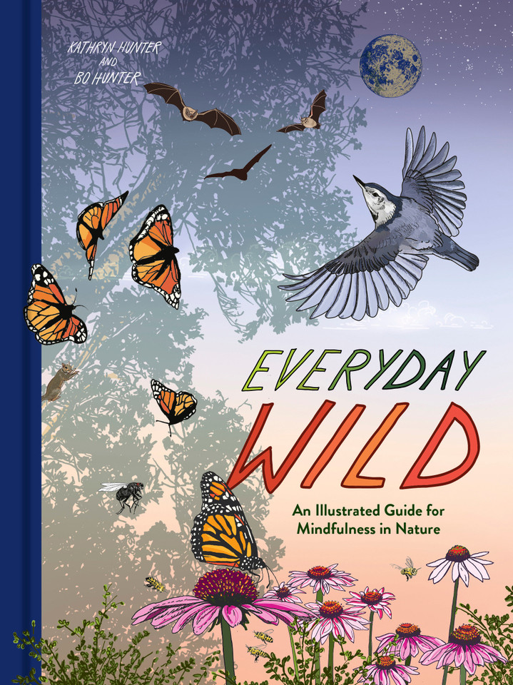 Everyday Wild: An Illustrated Guide for Mindfulness in Nature book cover by Kathryn Hunter, Bo Hunter