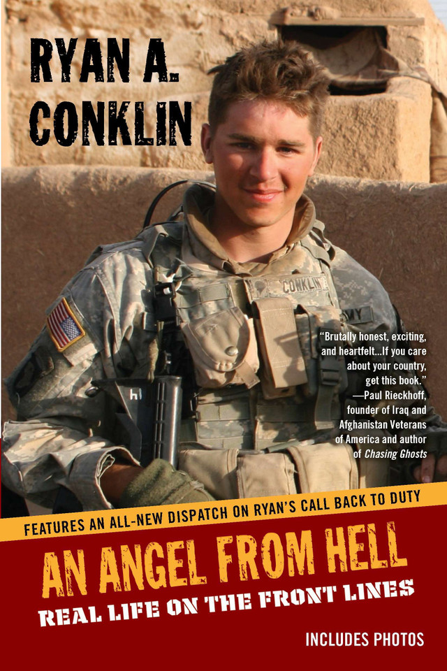 AN Angel From Hell: Real Life on the Front Lines book cover by Ryan A. Conklin