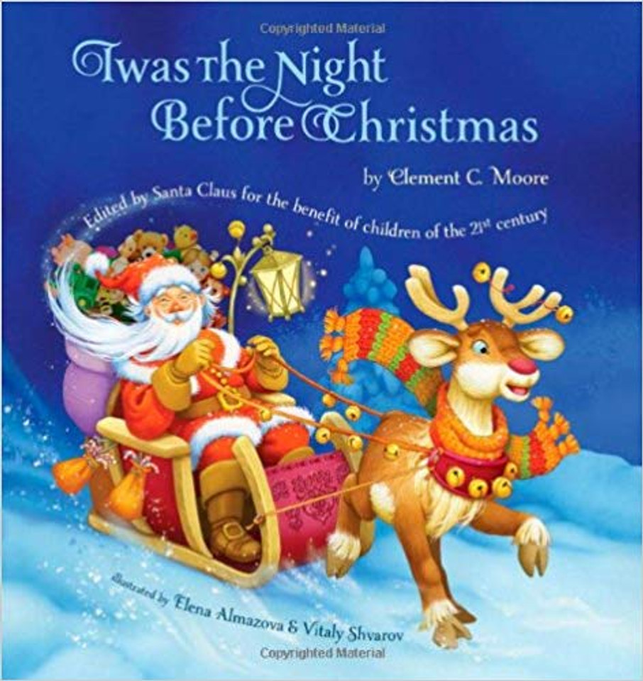 Twas The Night Before Christmas: Edited by Santa Claus for the Benefit of Children of the 21st Century Cover Twas The Night Before Christmas: Edited by Santa Claus for the Benefit of Children of the 21st Century Cover