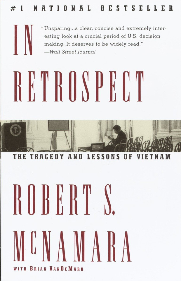 In Retrospect: The Tragedy and Lessons of Vietnam book cover by Robert S. McNamara
