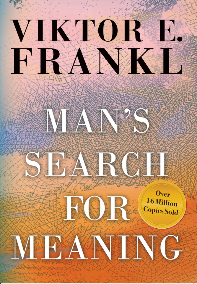 Man's Search for Meaning book cover by Viktor E. Frankl