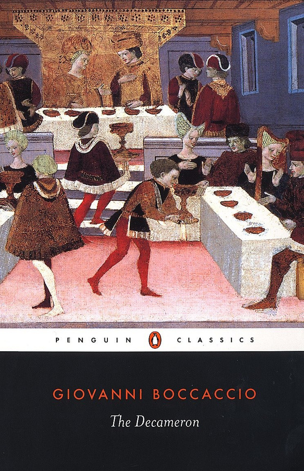The Decameron book cover by Giovanni Boccaccio