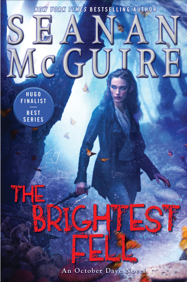The Brightest Fell (October Daye) book cover by Seanan McGuire