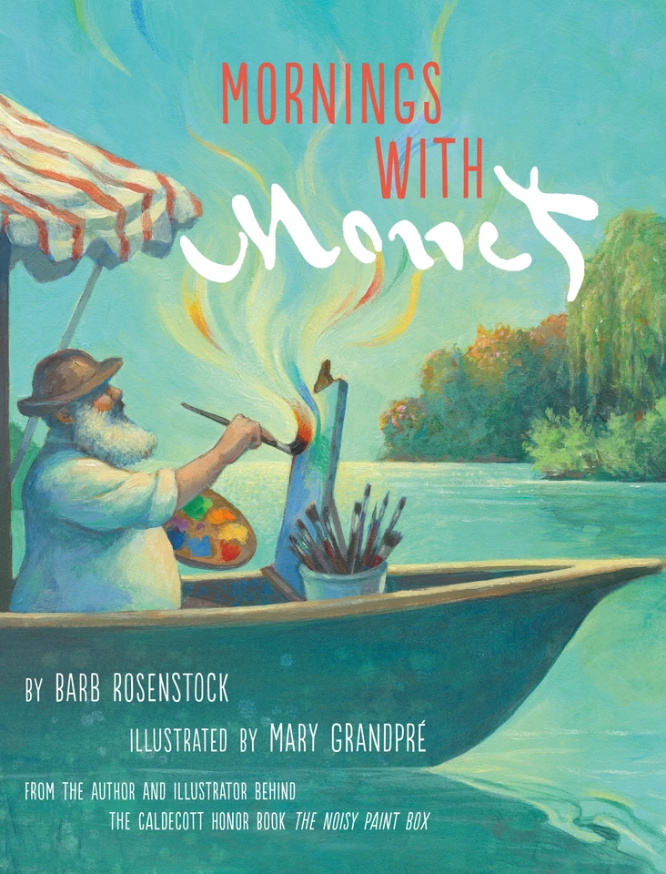 Mornings with Monet book cover by Barb Rosenstock