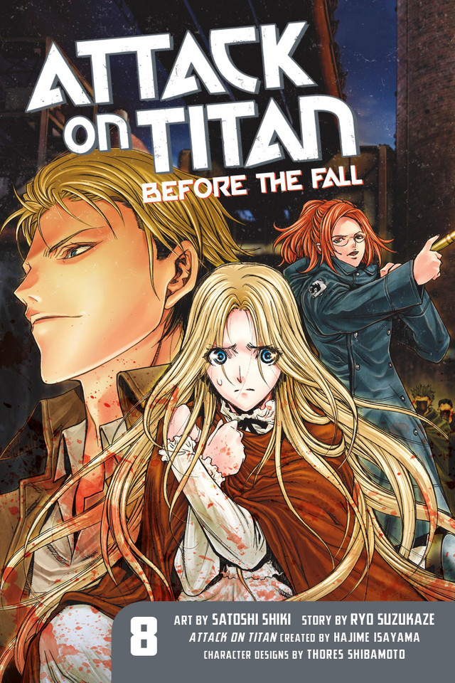 Attack on Titan: Before the Fall 8 (Attack on Titan: Before the Fall) book cover by Ryo Suzukaze
