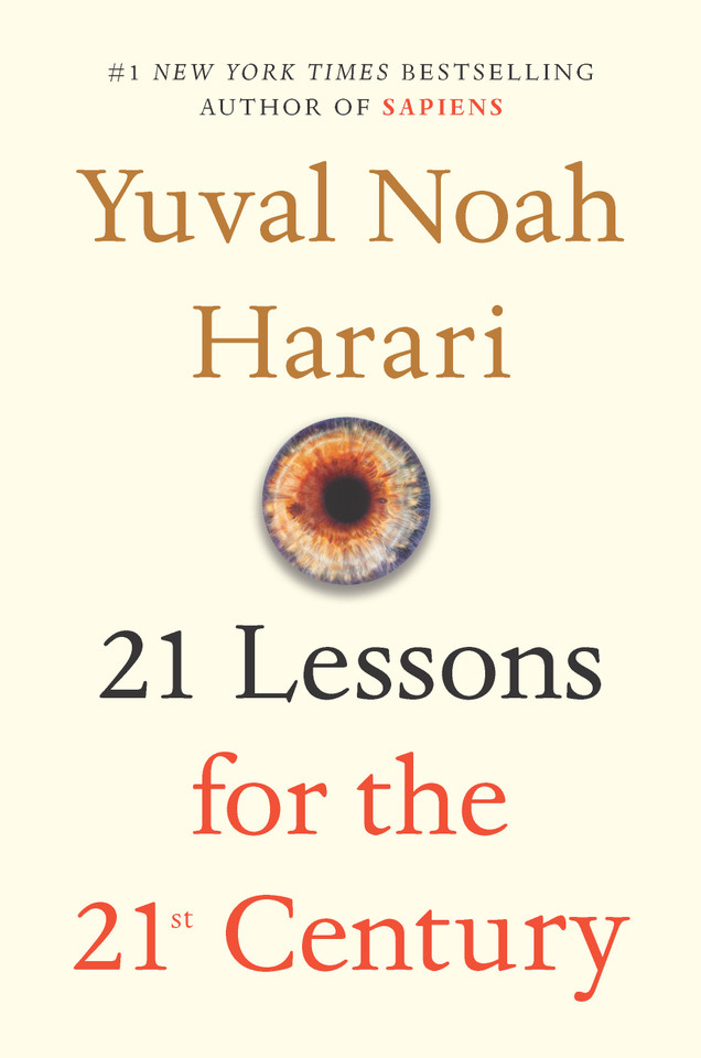 21 Lessons for the 21st Century book cover by Yuval Noah Harari