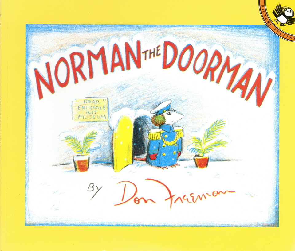 Norman the Doorman book cover by Don Freeman