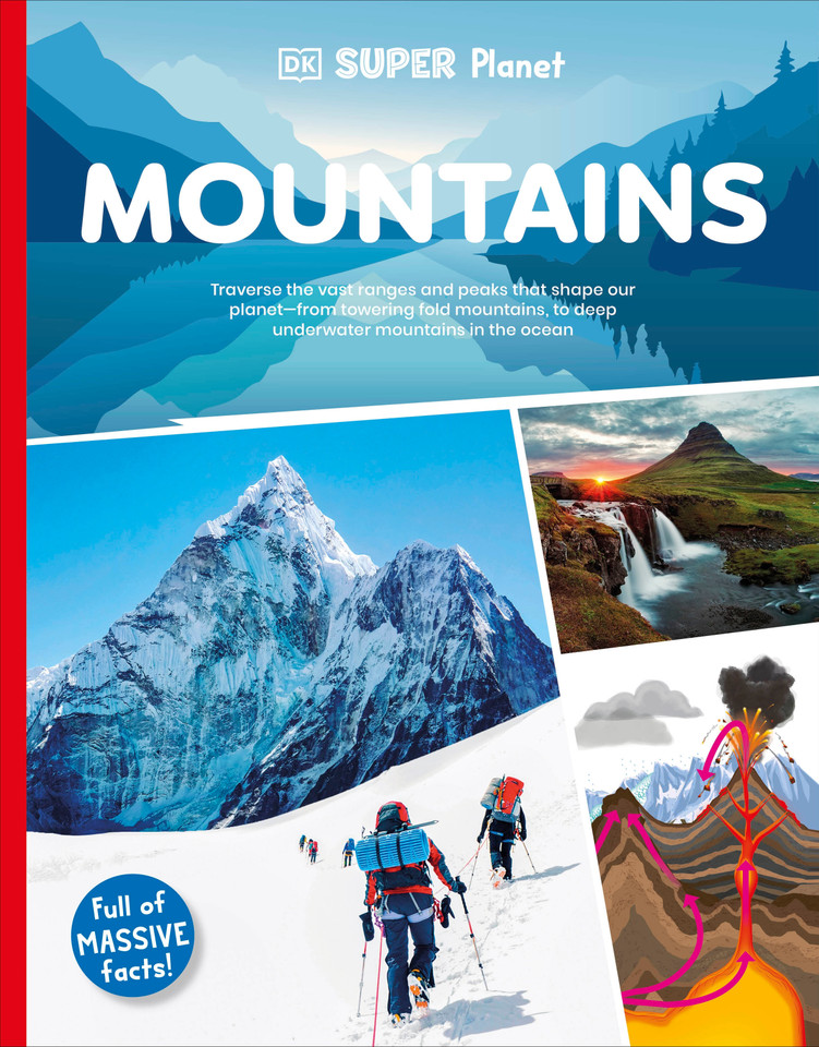 DK Super Planet Mountains (DK Super Planet) book cover by DK