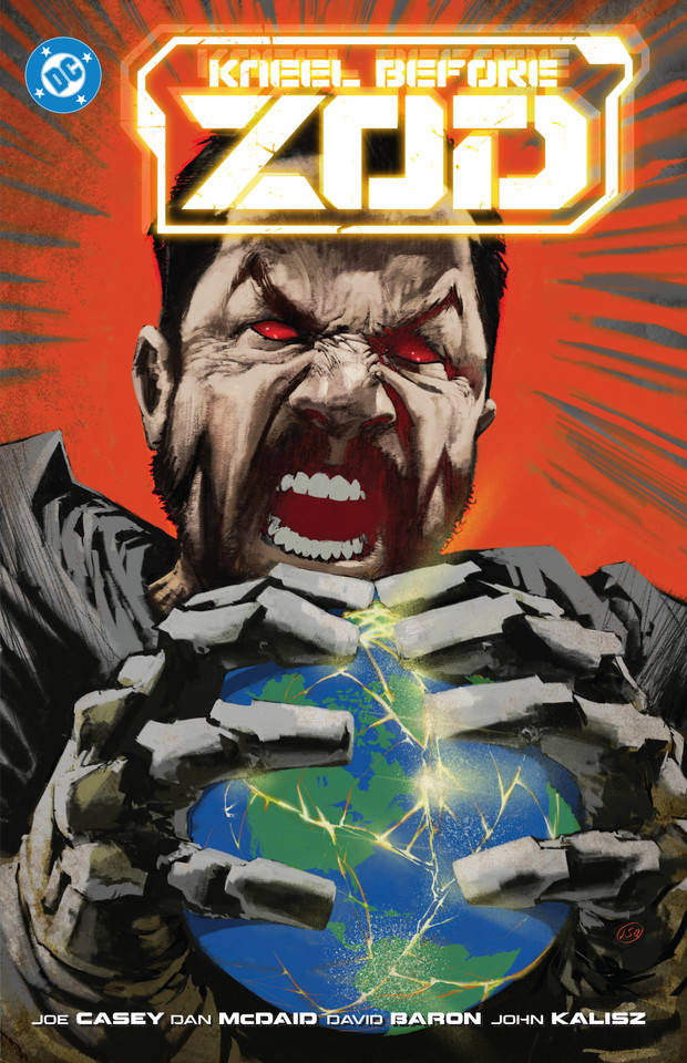 Kneel Before Zod book cover by Joe Casey