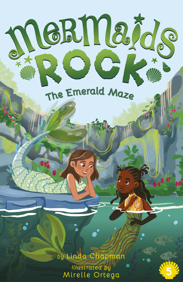 The Emerald Maze (Mermaids Rock) book cover by Linda Chapman