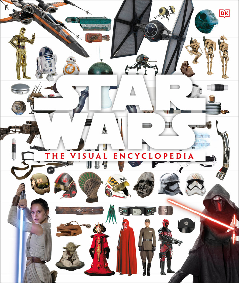 Star Wars: The Visual Encyclopedia book cover by Adam Bray, Cole Horton, Tricia Barr