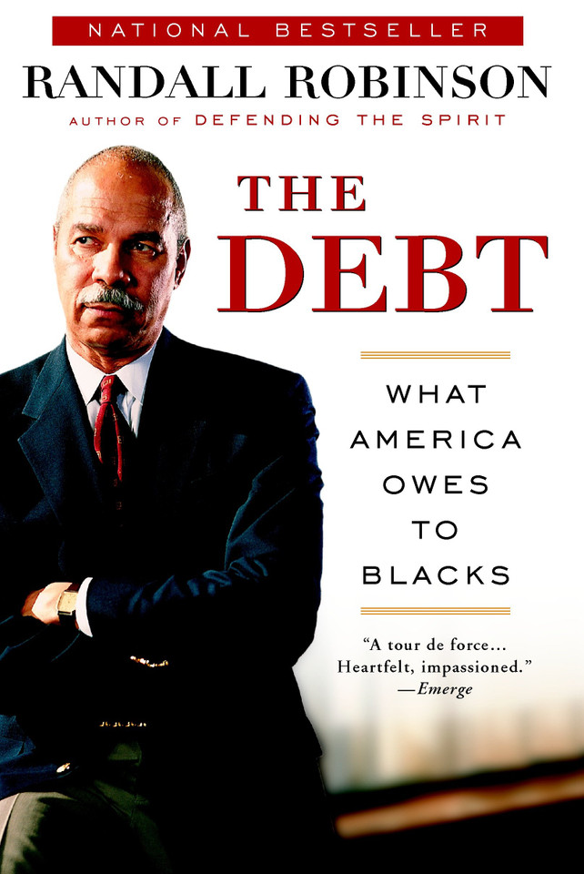 The Debt: What America Owes to Blacks book cover by Randall Robinson