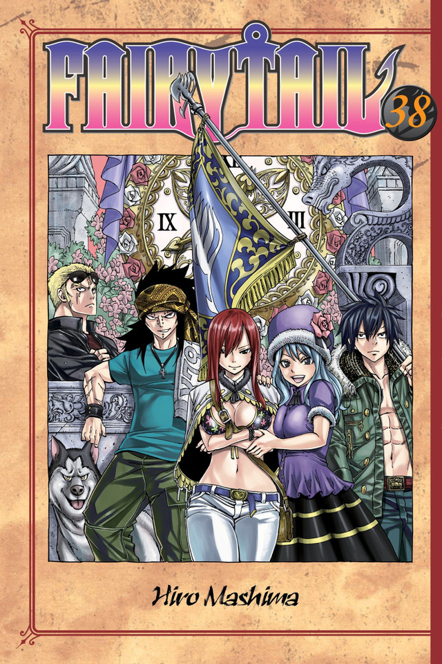 FAIRY TAIL 38 (Fairy Tail) book cover by Hiro Mashima