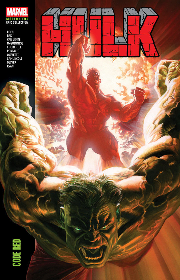 Hulk Modern Era Epic Collection: Code Red book cover by Jeph Loeb, Greg Pak