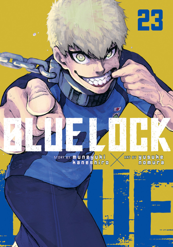 Blue Lock 23 (Blue Lock) book cover by Muneyuki Kaneshiro