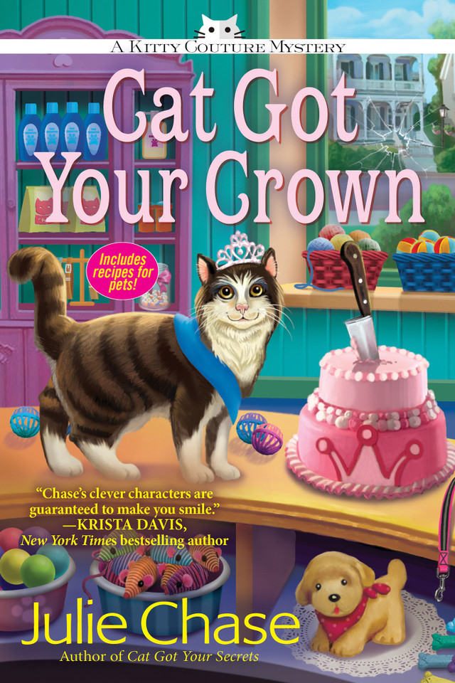 Cat Got Your Crown: A Kitty Couture Mystery (A Kitty Couture Mystery) book cover by Julie Chase