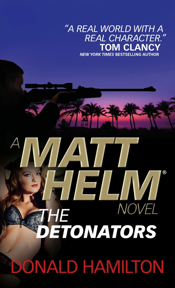 Matt Helm: The Detonators (Matt Helm) book cover by Donald Hamilton