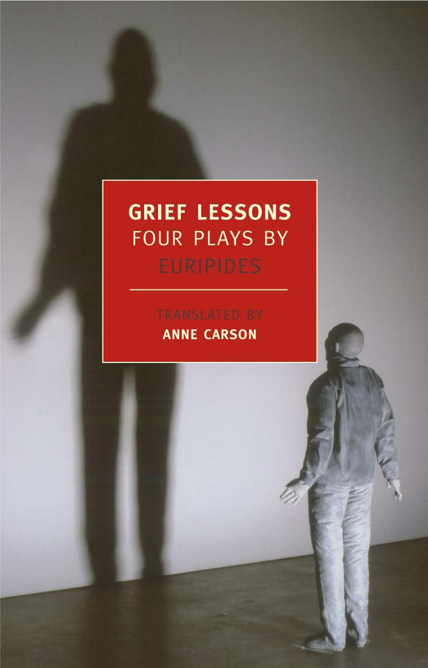 Grief Lessons: Four Plays by Euripides book cover by Euripides